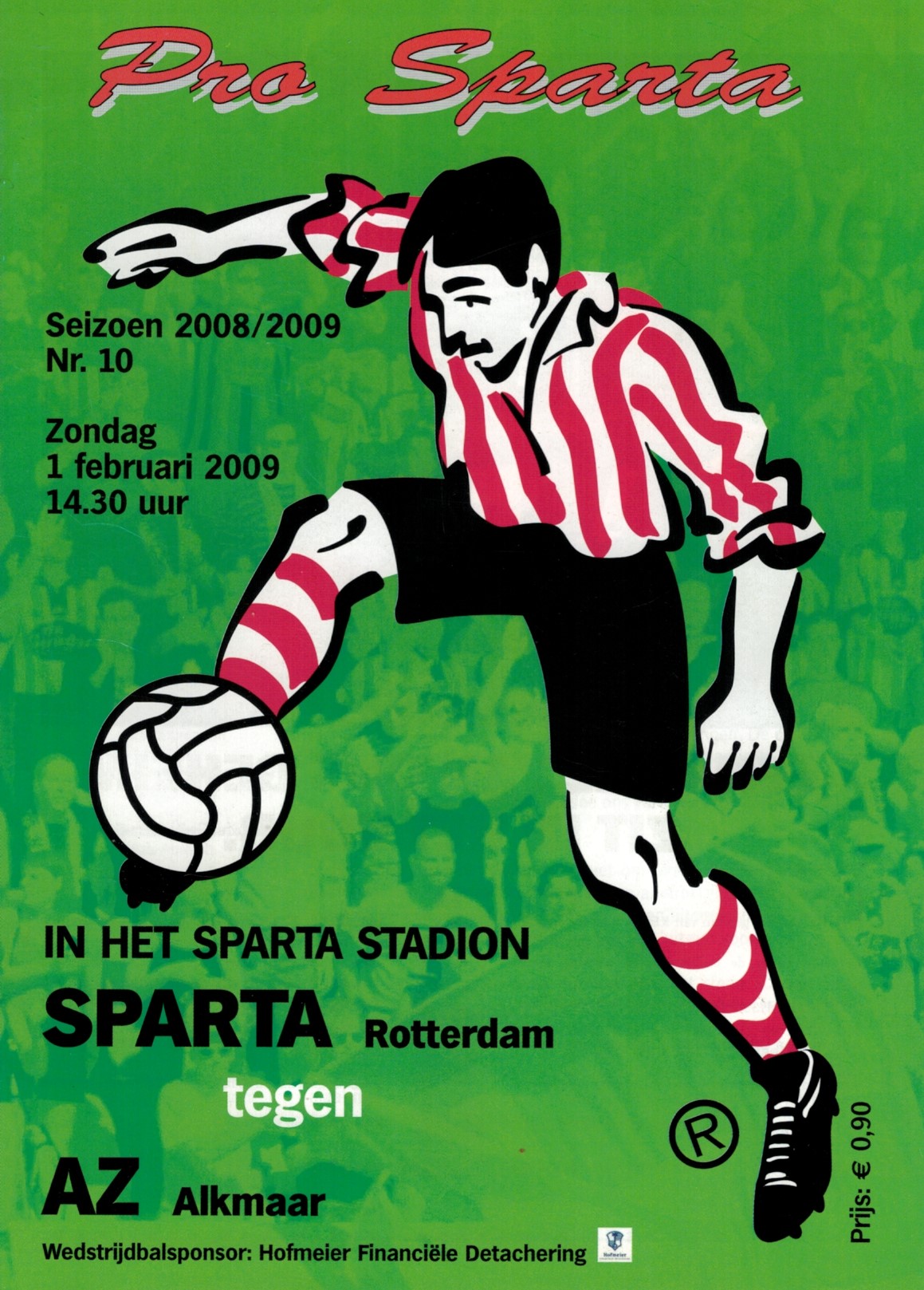 AZ Programma 1-feb-2009 Sparta uit